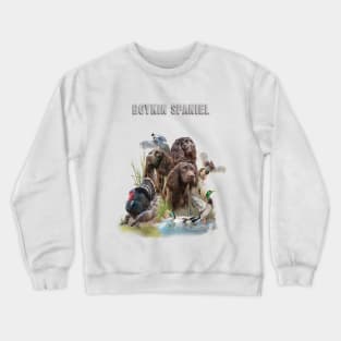 The Boykin Spaniel , Hunting dog Crewneck Sweatshirt